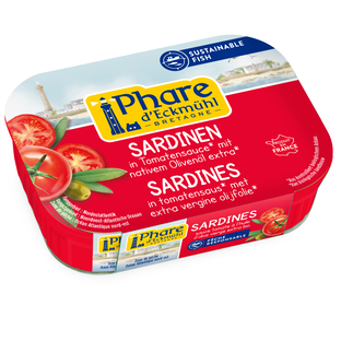 Bio Sardinen in Bio-Tomatensauce & Bio-Olivenöl