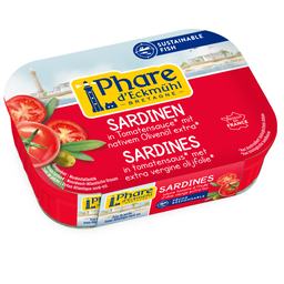Sardinen in Bio-Tomatensauce & Bio-Olivenöl