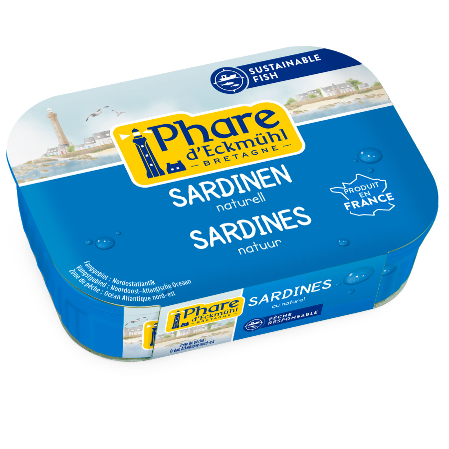 Bio Sardinen Naturell