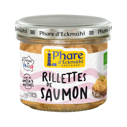 Rillettes de saumon bio