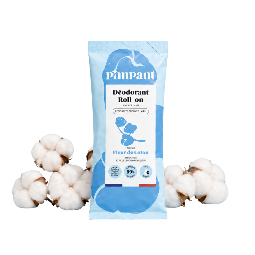 Déodorant fleur de coton en poudre à diluer