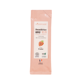 Recharge dentifrice kids fraise en poudre à diluer