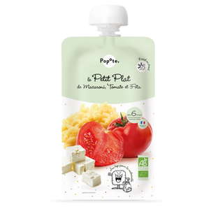 Le Petit Plat Macaroni Tomate Feta Bio - Dès 6mois