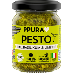 Bio Pesto Basilikum, Limette & Cashews, vegan