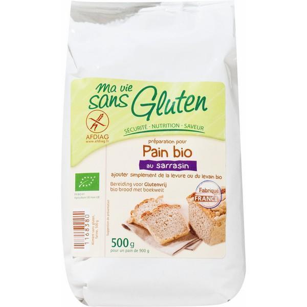 Préparation pour pain bio au sarrasin