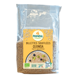 Billettes soufflées de quinoa bio