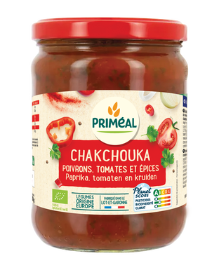 Chakchouka rouge - poivrons tomates bio