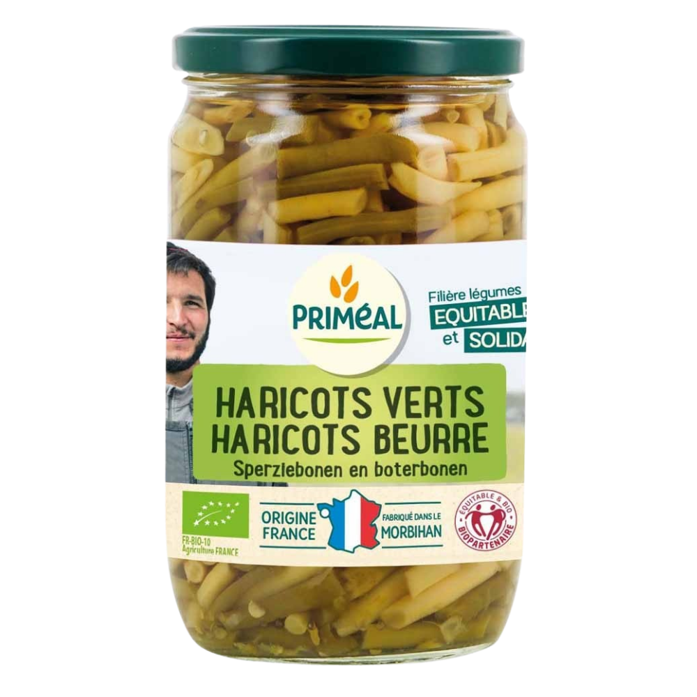 Melange haricots vert et beurre bio