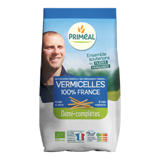 Vermicelles demi-complets bio origine France