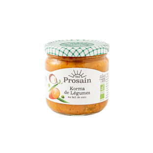 Korma de légumes bio