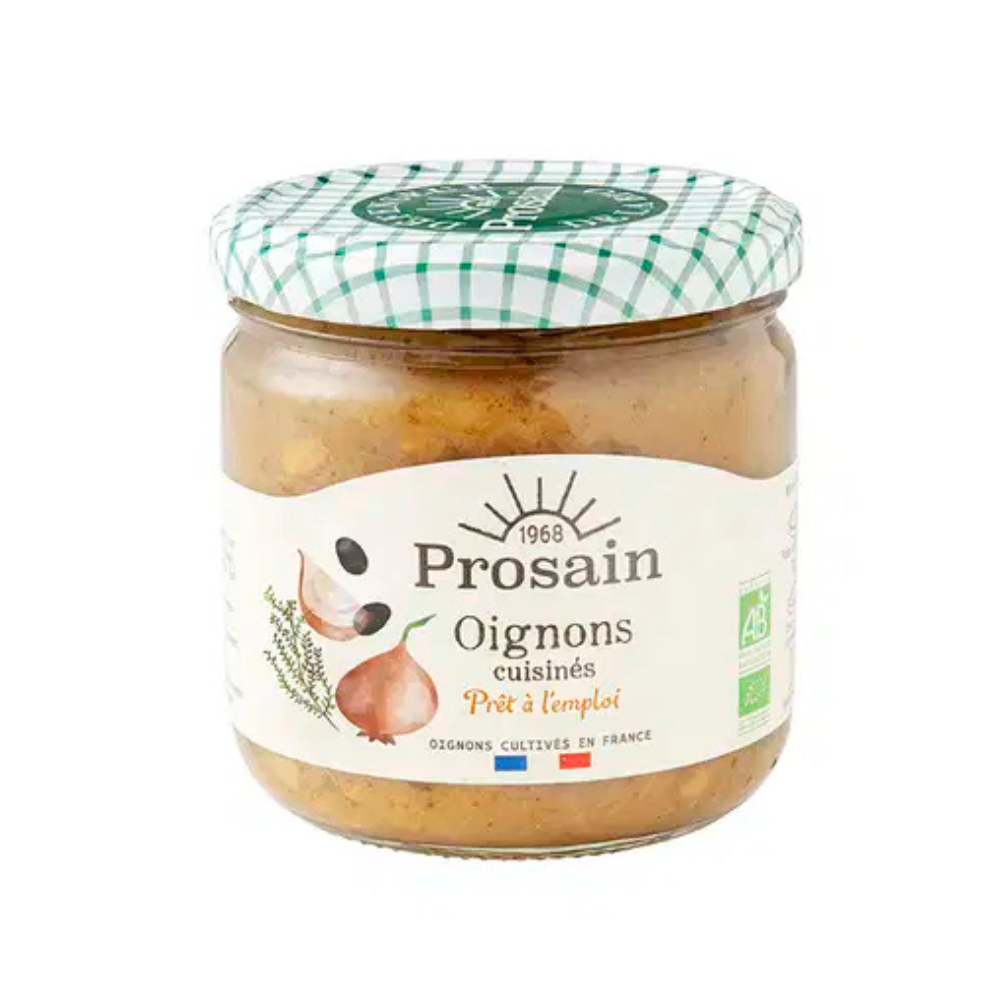 Oignons cuisinés bio