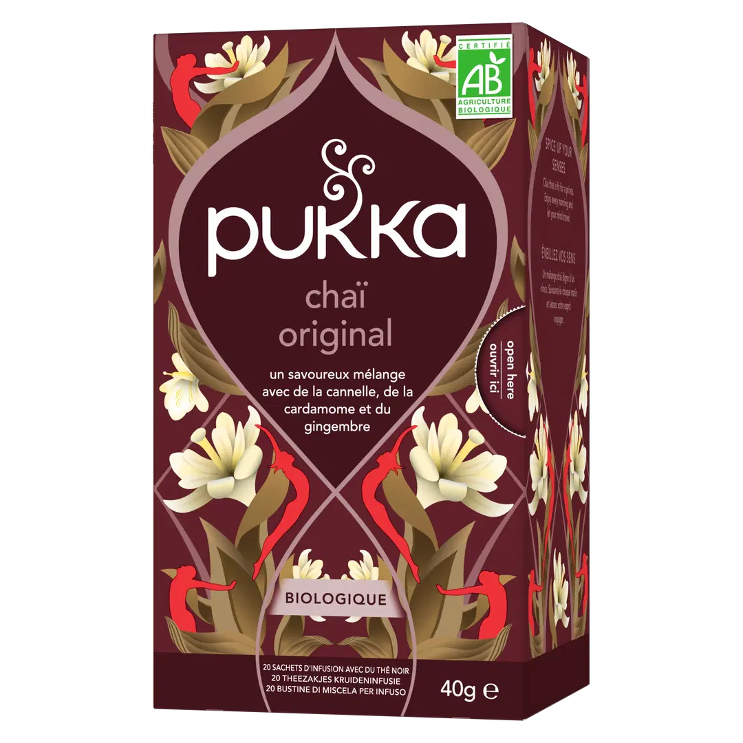 Thé chaï original bio x 20