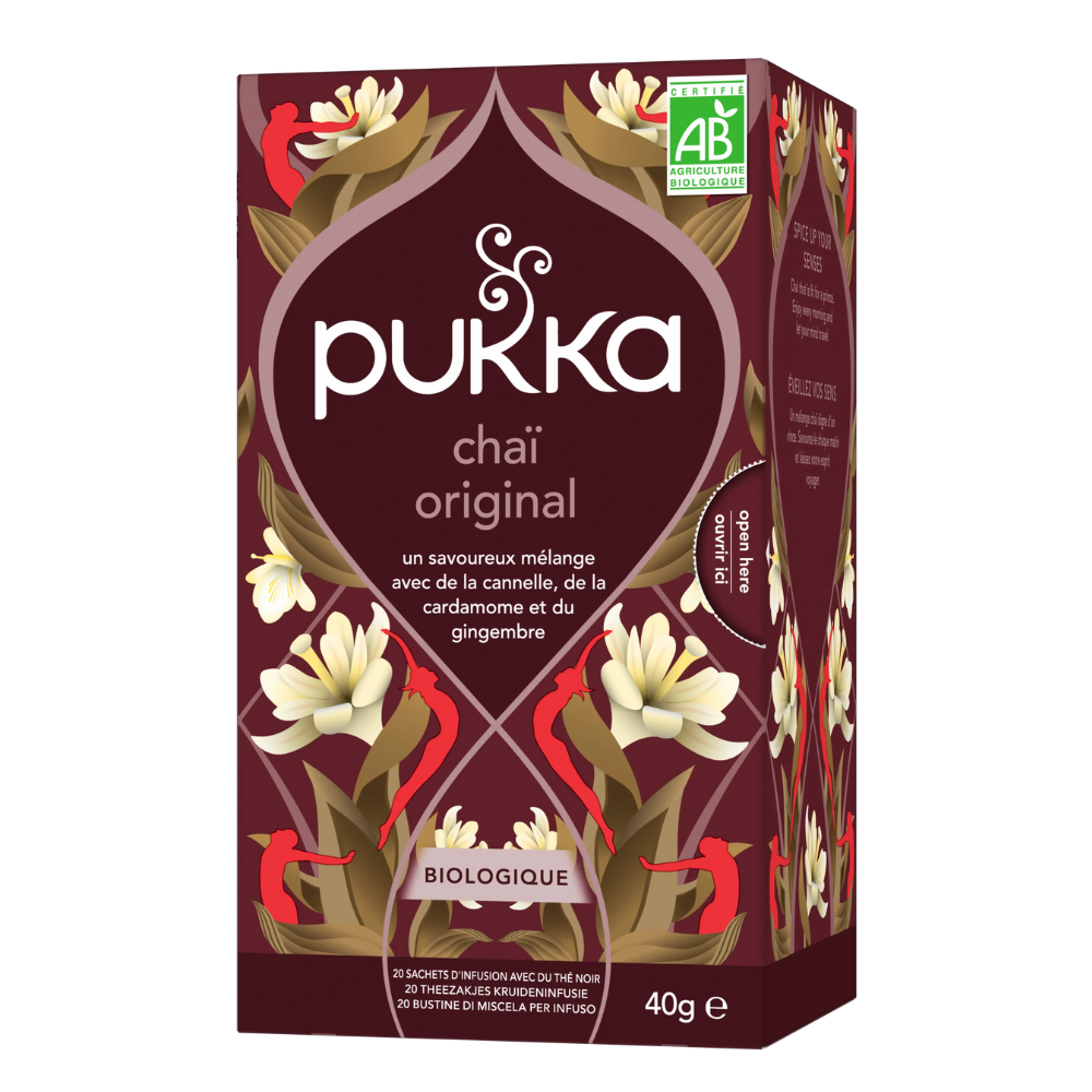 Thé chaï original bio x 20