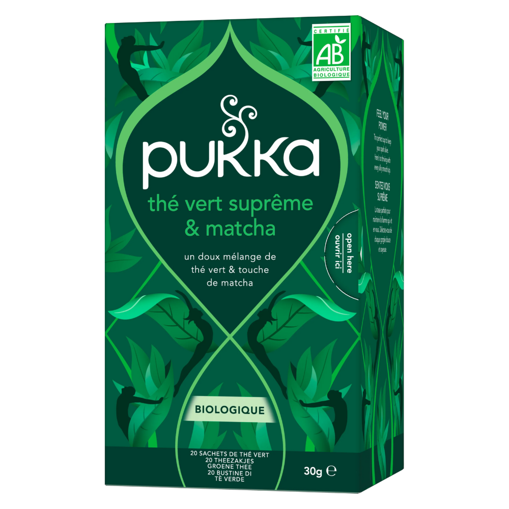 Thé vert matcha suprême bio x 20
