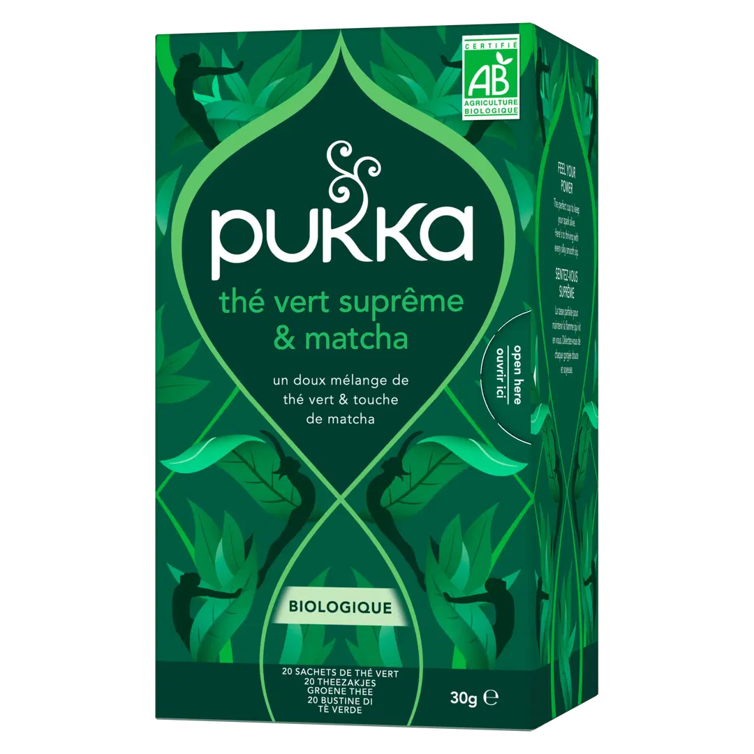 Thé vert matcha suprême bio x 20