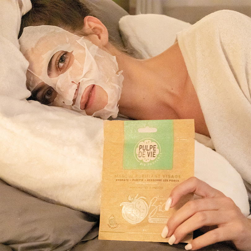 Masque en tissu purifiant