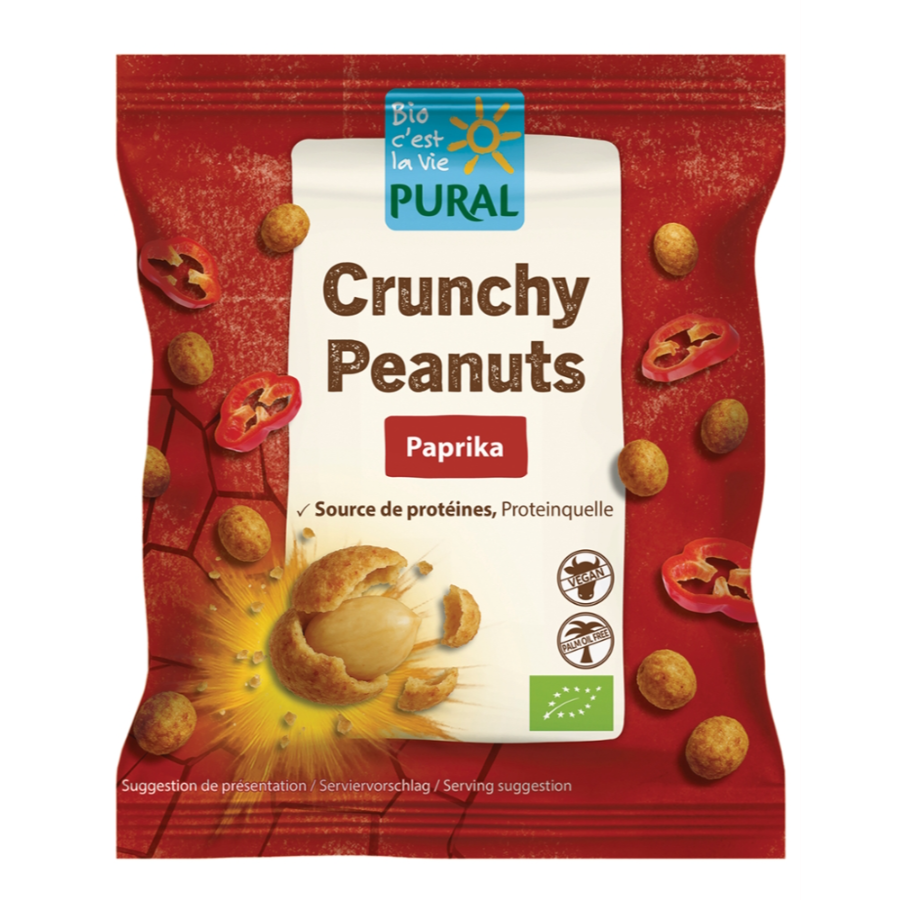 Bio Crunchy Peanuts Paprika