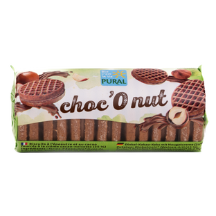 Bio Dinkel-Kakao Keks mit Nougat Creme