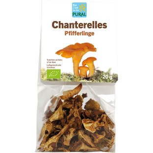 Bio Pfifferlinge getrocknet