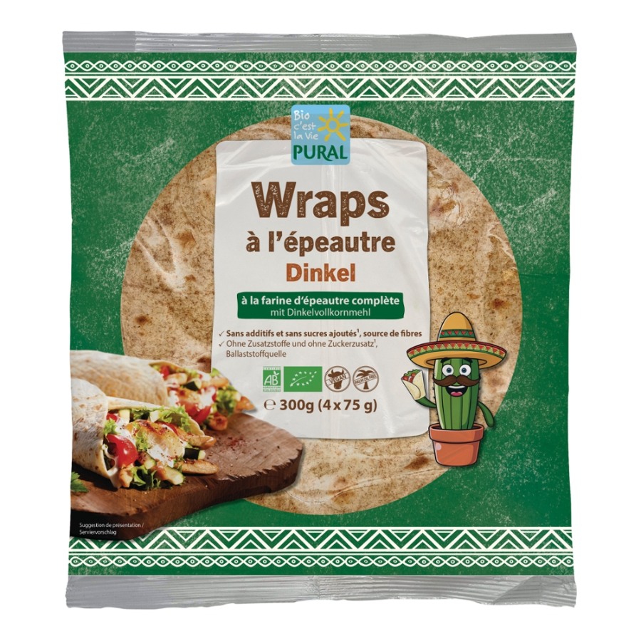 Bio Wraps Dinkel Vollkorn