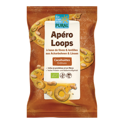 Biscuits croustillants cacahuète fève lentille bio