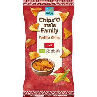 Chips mais chili bio