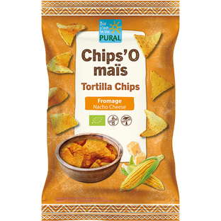 Chips maïs nacho fromage bio