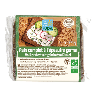 Pain complet à l'épeautre germé bio 