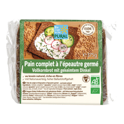 Pain complet à l'épeautre germé bio 