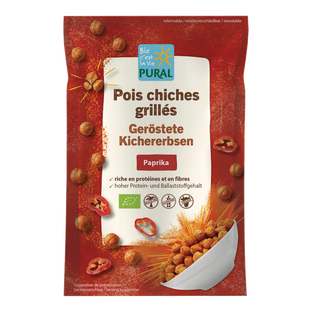Pois chiches grillés au paprika bio