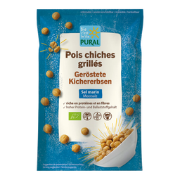 Pois chiches grillés sel marin bio