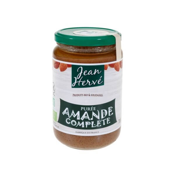 Purée d'amandes complètes bio
