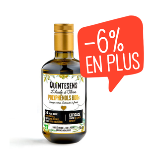 Huile d'olive polyphénols 800 bio