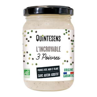 L'incroyable sauce au poivre bio