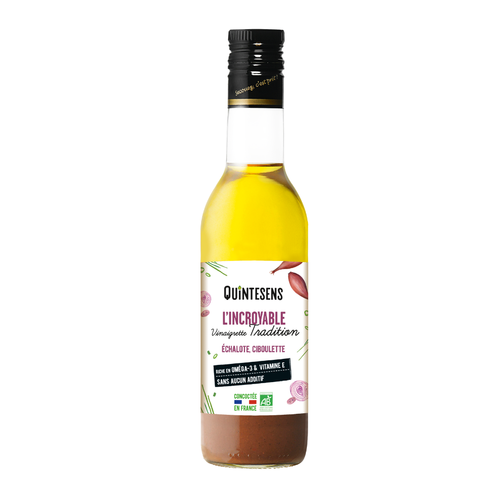 Vinaigrette tradition échalote et ciboulette bio