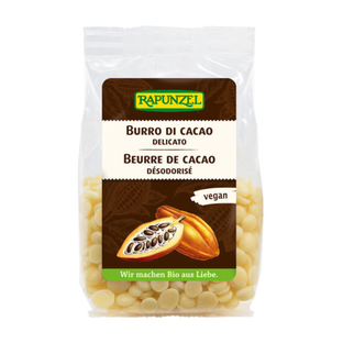 Beurre de cacao désodorisé en palets bio