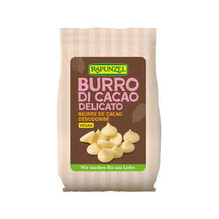 Beurre de cacao désodorisé en palets bio