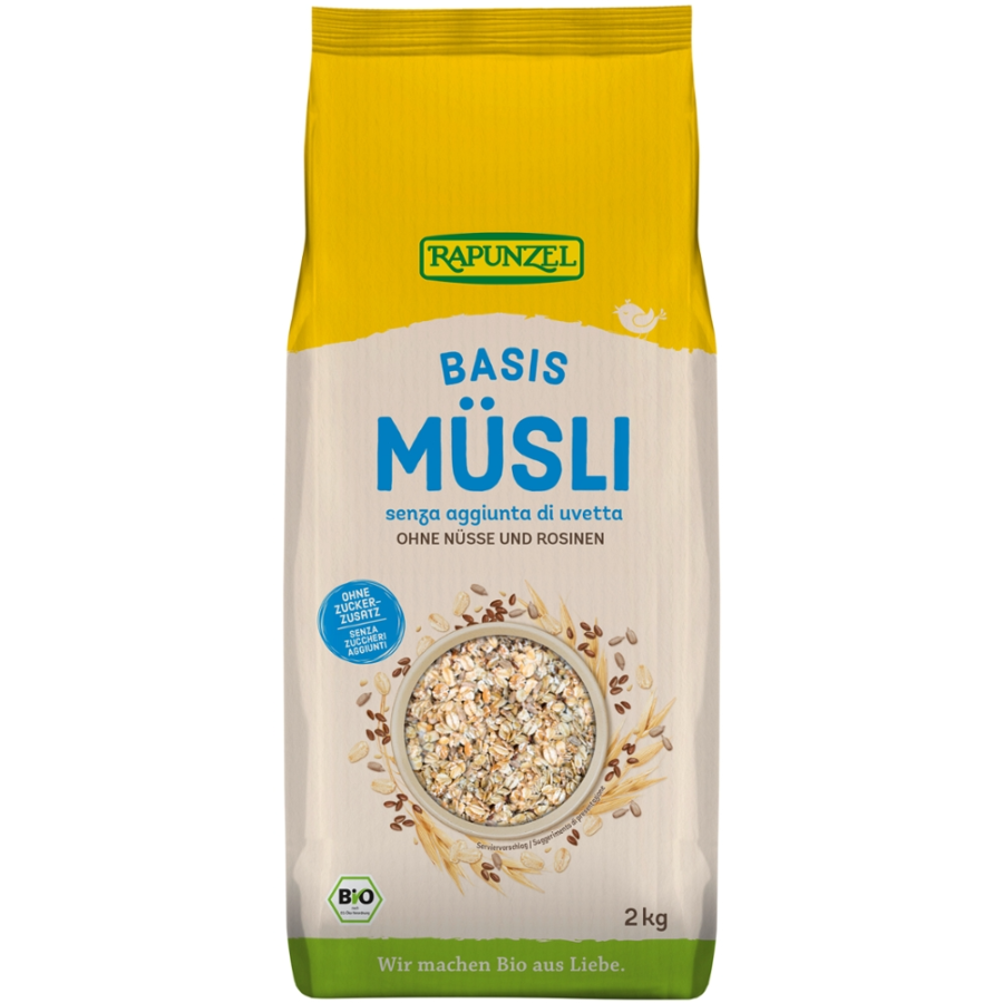 Bio Basis Müsli, Vorratsgröße 2 kg