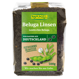 Bio Beluga Linsen schwarz