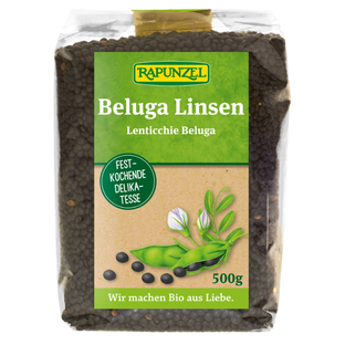 Bio Beluga Linsen schwarz