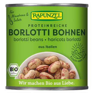 Bio Borlotti Bohnen