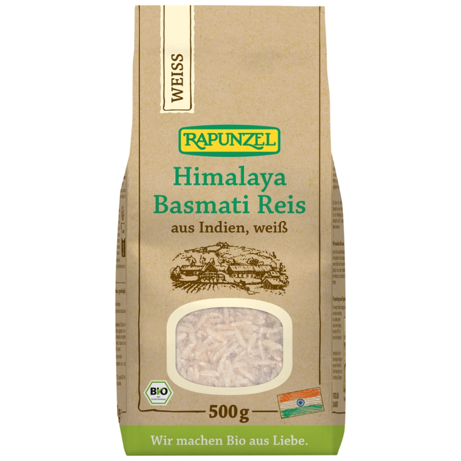 Bio Himalaya Basmati Reis weiß