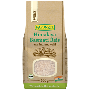 Bio Himalaya Basmati Reis weiß