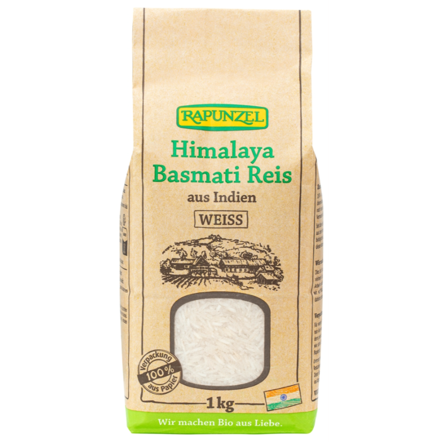 Bio Himalaya Basmati Reis weiß