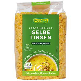 Bio Linsen gelb