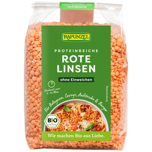 Bio Linsen rot