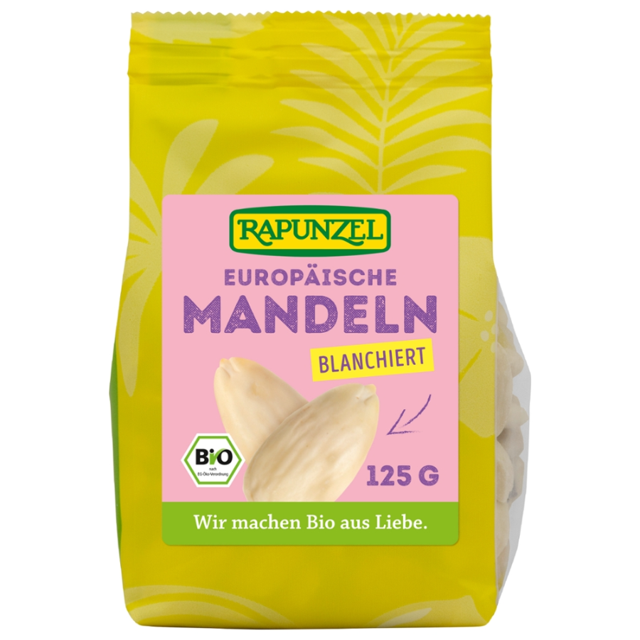 Bio Mandeln blanchiert