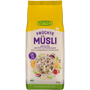 Bio Müsli Früchte, Vorratsgröße 2 kg