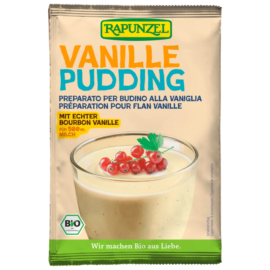Bio Pudding-Pulver Vanille