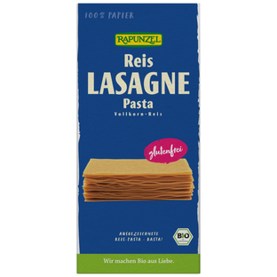 Bio Reis-Lasagne, glutenfrei